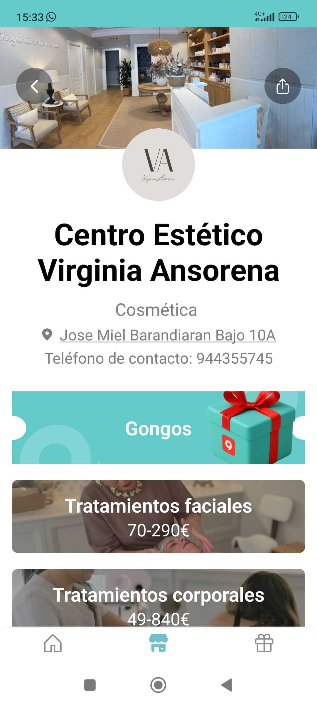 Centro Estetico Virginia Ansorena