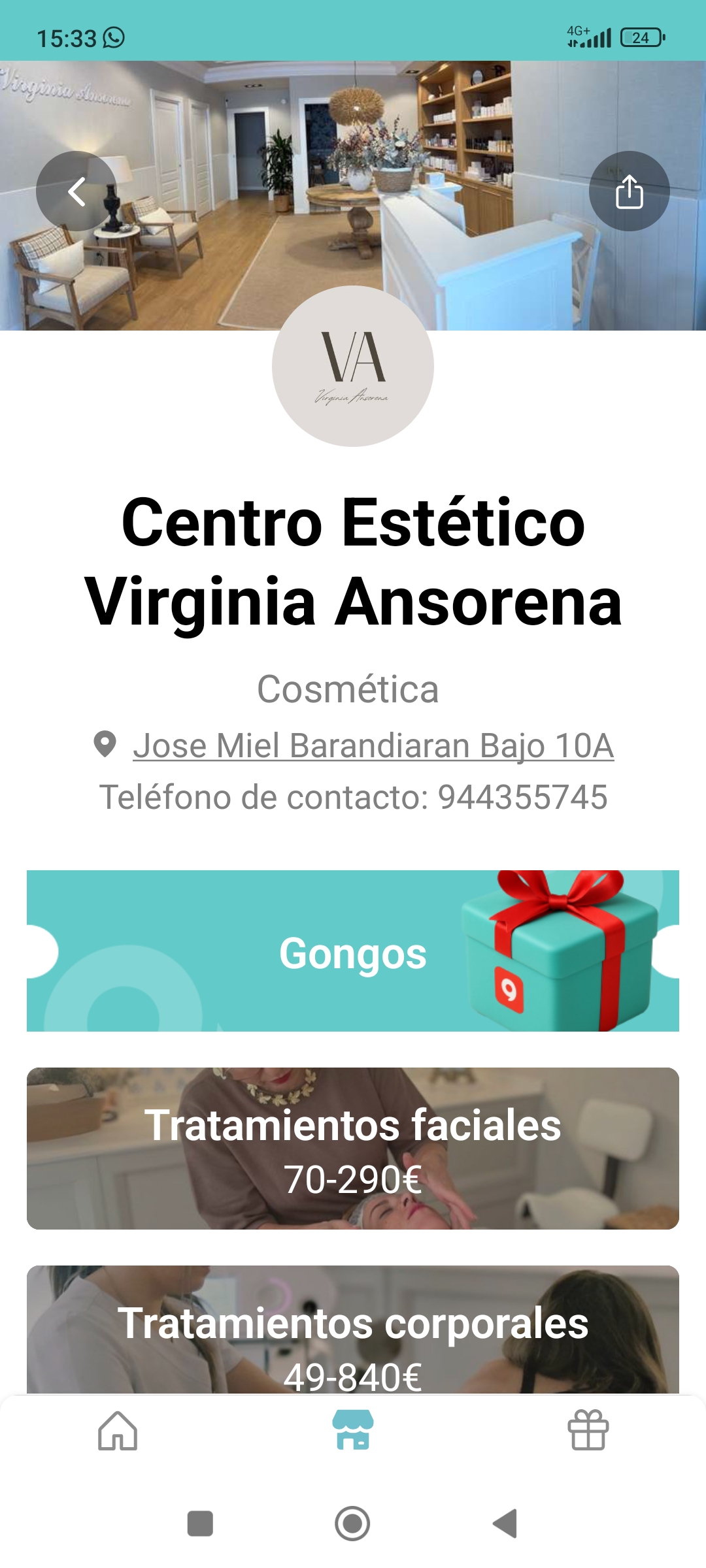 Centro Estetico Virginia Ansorena