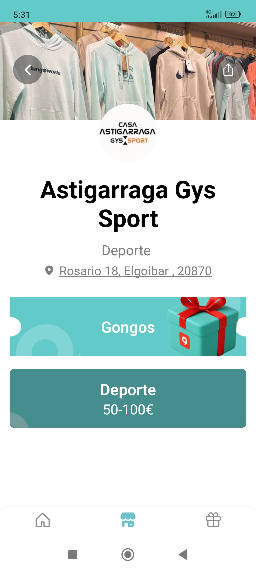 Astigarraga Gys Sport