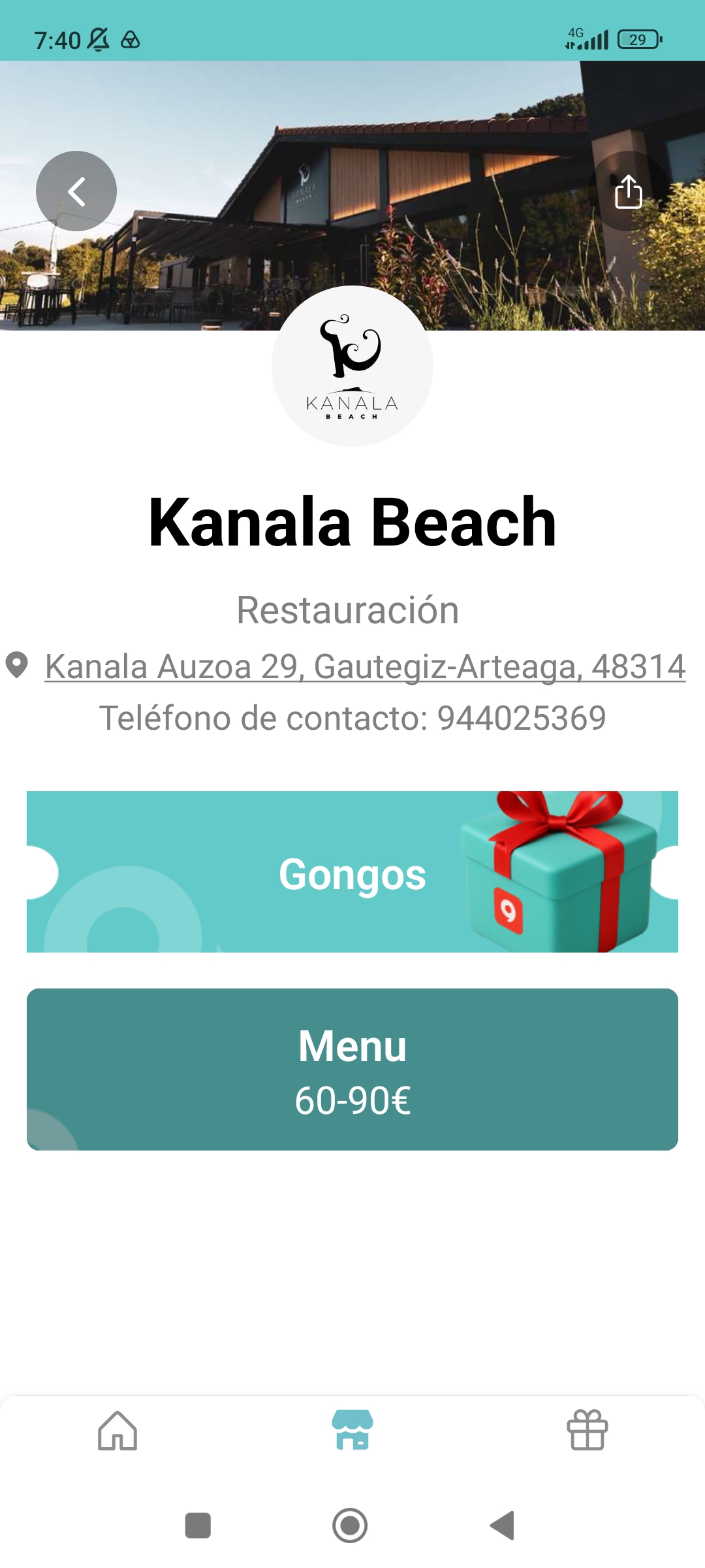 Kanala Beach Gautegiz