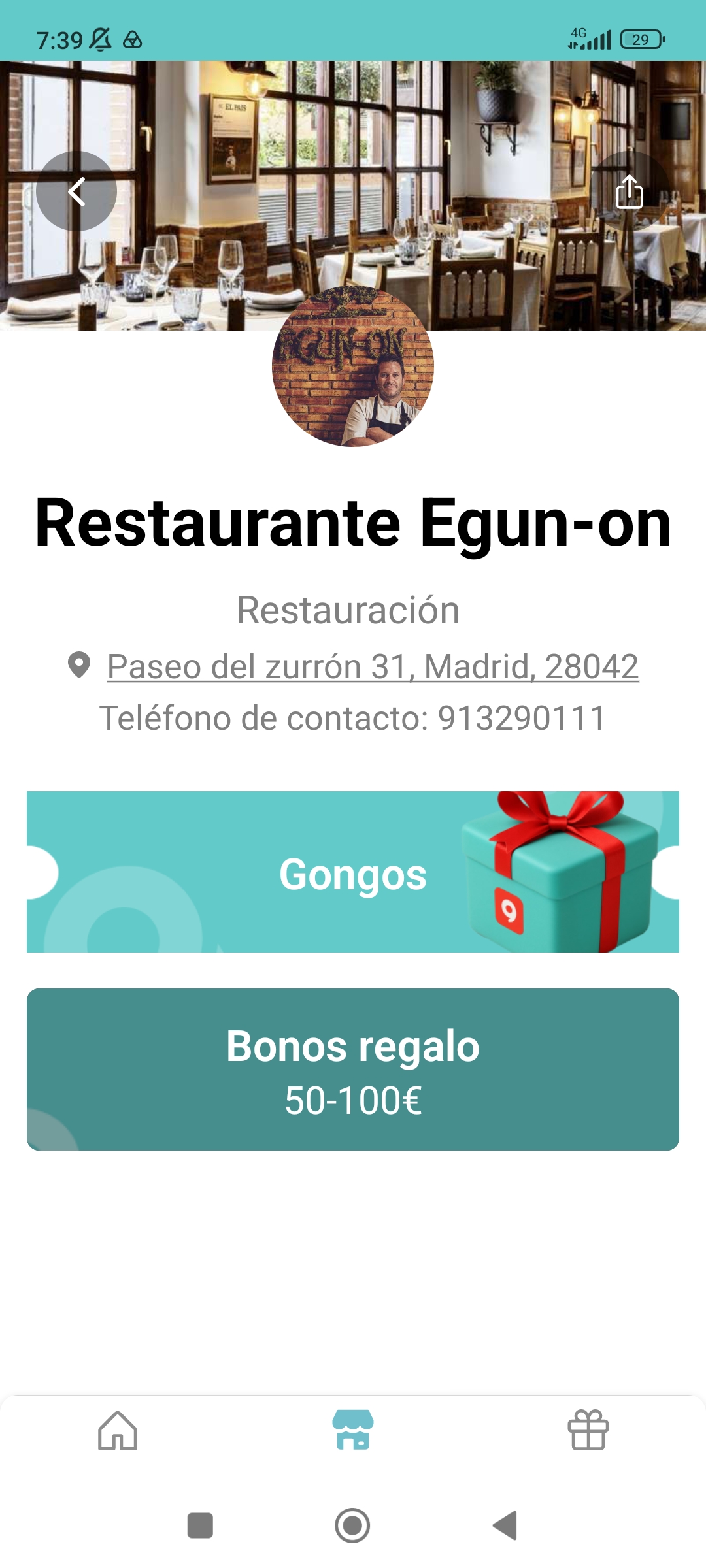 Restaurante Egun On